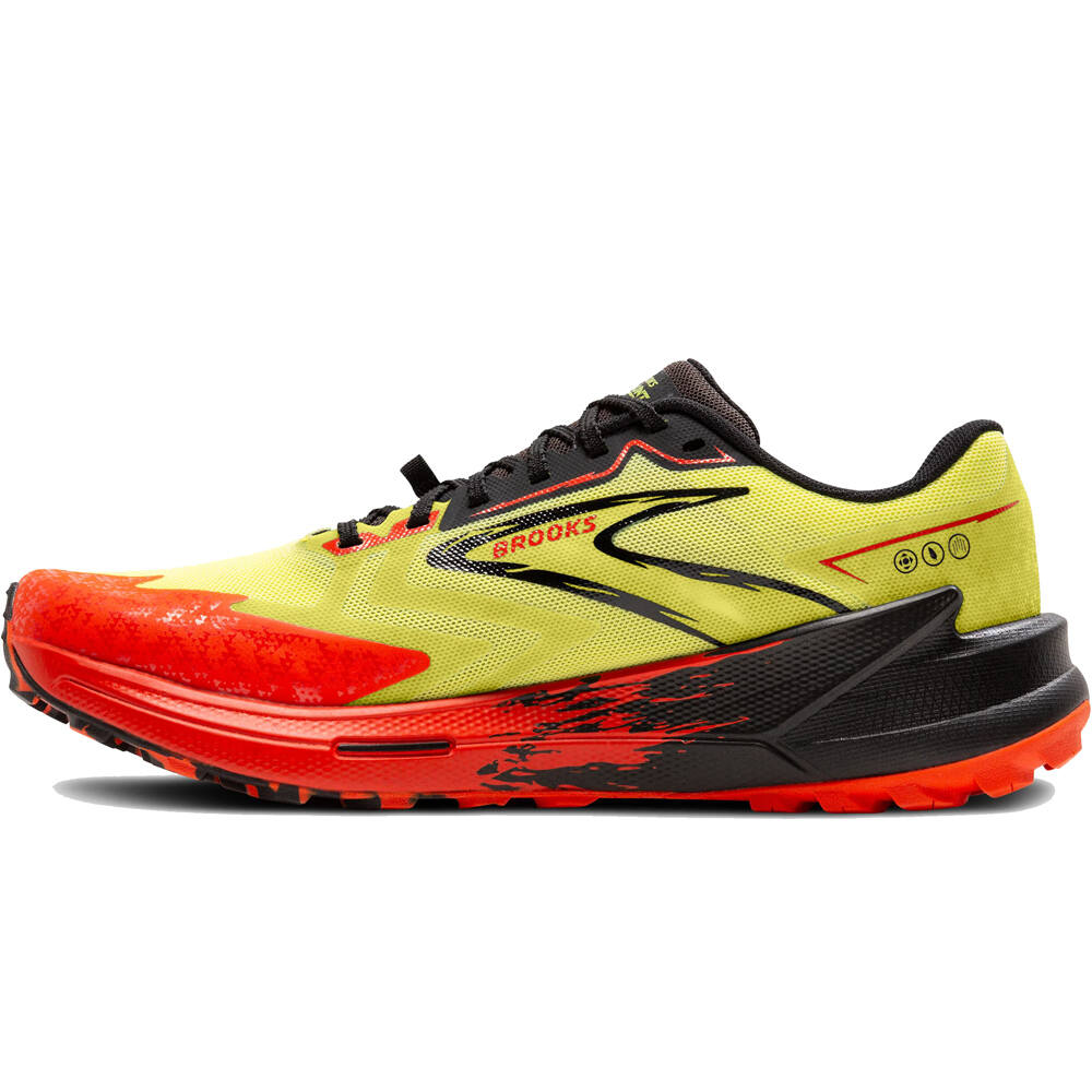 Brooks zapatillas trail hombre Catamount 3 puntera