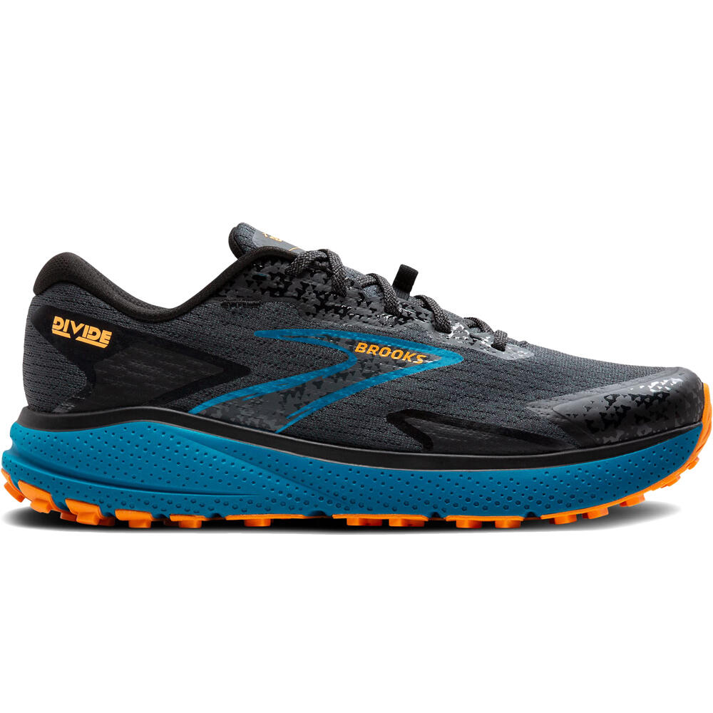 Brooks zapatillas trail hombre Divide 5 lateral exterior