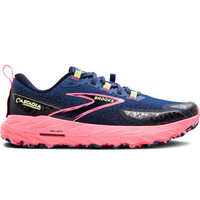 Brooks zapatillas trail mujer Cascadia 18 lateral exterior