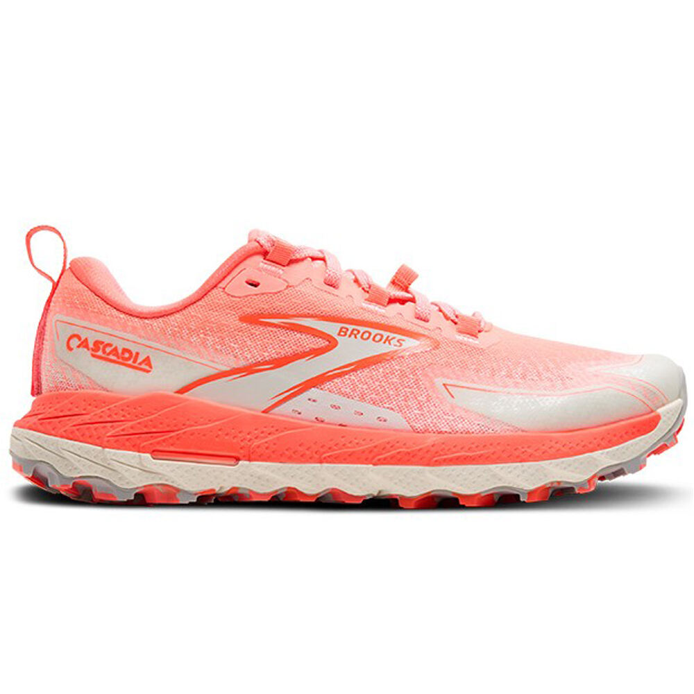 Brooks zapatillas trail mujer Cascadia 18 lateral exterior