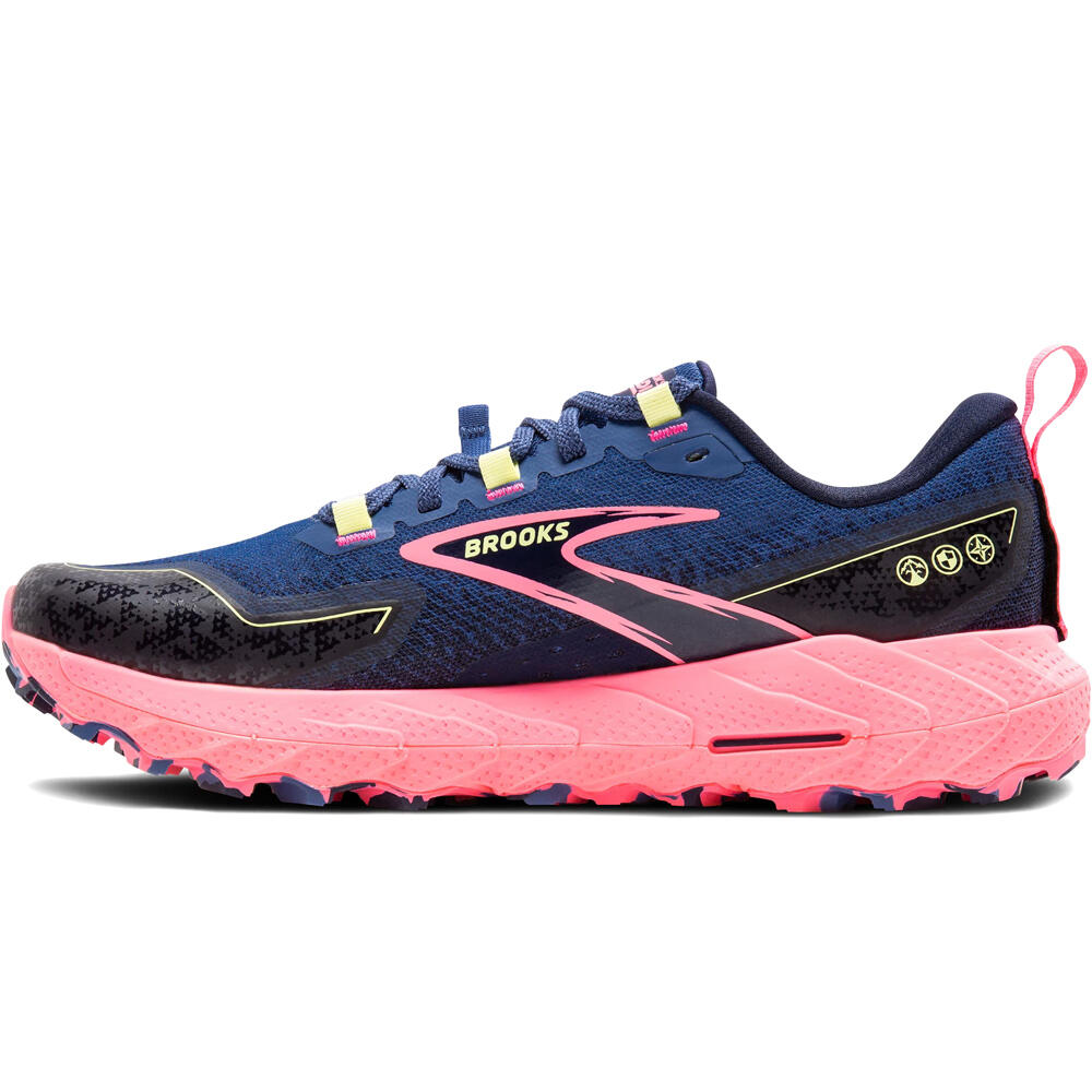 Brooks zapatillas trail mujer Cascadia 18 puntera