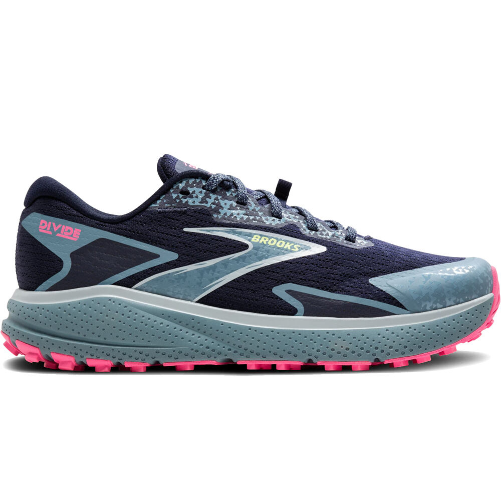 Brooks zapatillas trail mujer Divide 5 lateral exterior