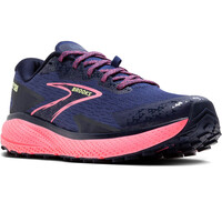 Brooks zapatillas trail mujer Divide 5 lateral interior