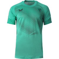 Castore camiseta de fútbol oficiales ATHL.BILBAO 25  PLAYERS TRNG SHORT  DRILL TEE vista frontal