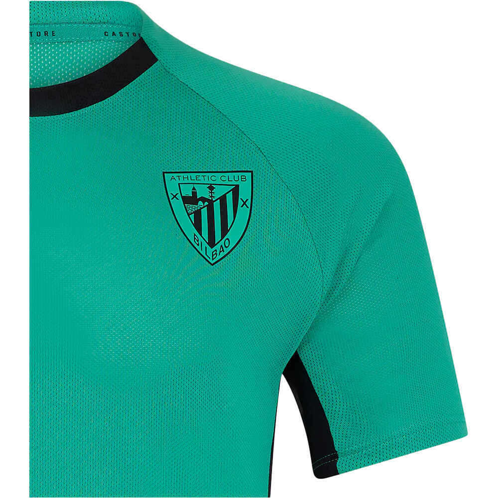 Castore camiseta de fútbol oficiales ATHL.BILBAO 25  PLAYERS TRNG SHORT  TEE 03