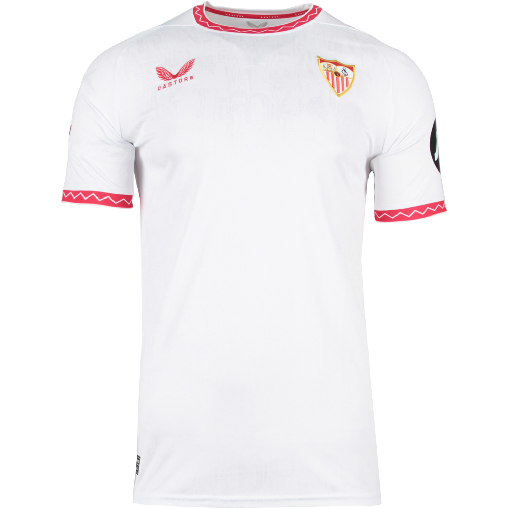 Castore camiseta de fútbol oficiales SEVILLA 25 HOME SS SHIRT vista frontal