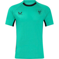 Castore camiseta entrenamiento niño ATHL.BILBAO 25  PLAYERS INF TRNG SHORT  TEE vista frontal