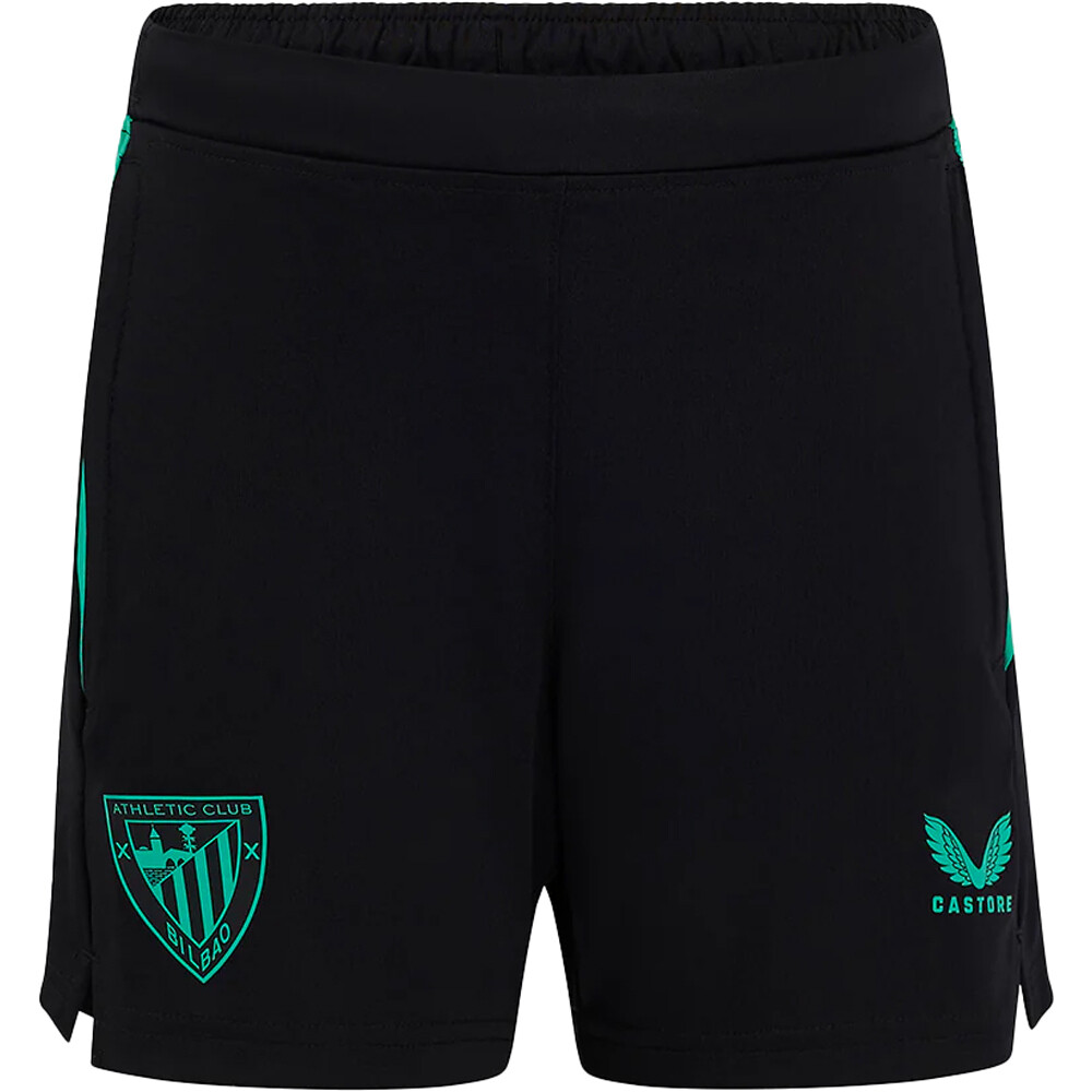 Castore pantalones cortos futbol ATHL.BILBAO 25  PLAYERS TRNG SHORTS WZ vista frontal