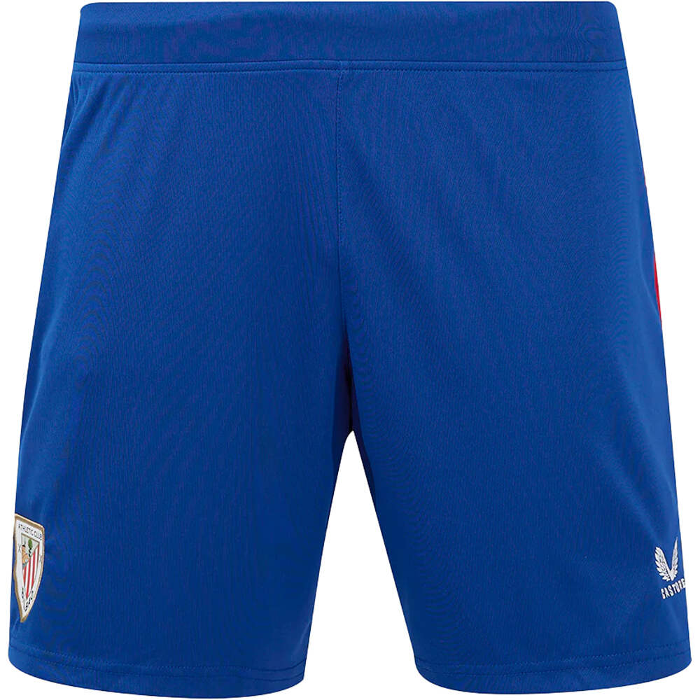 Castore pantalones fútbol oficiales ATHL.BILBAO 25 AWAY SHORT vista frontal