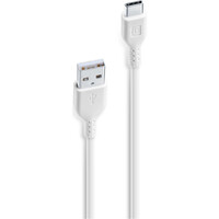 Cellular Line varios electrónica CABLE USB-A USB-C 60CM BLANCO 01