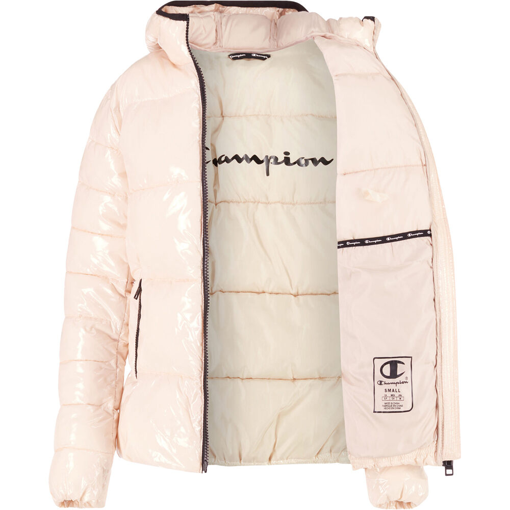 Champion chaquetas mujer Hooded Polyfilled Jacket vista detalle