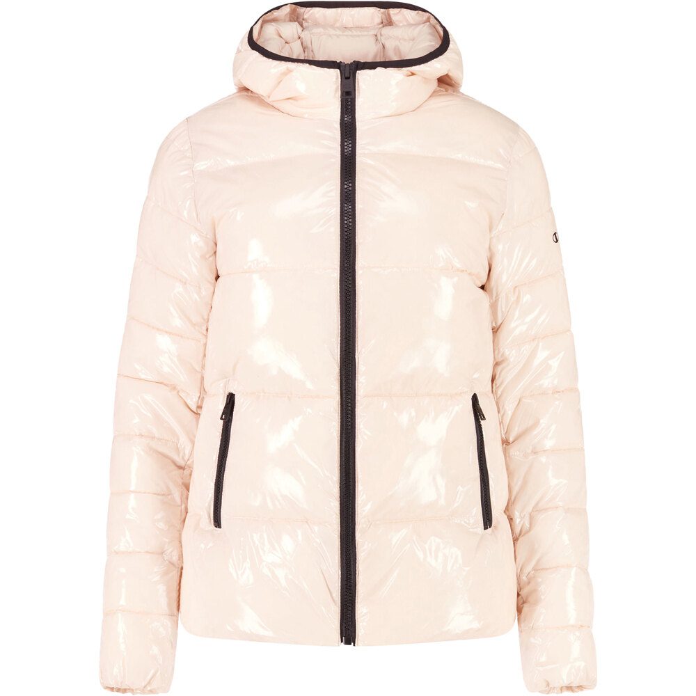 Champion chaquetas mujer Hooded Polyfilled Jacket vista frontal