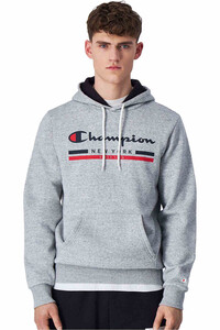 Champion sudadera hombre hoody grafic crew vista frontal