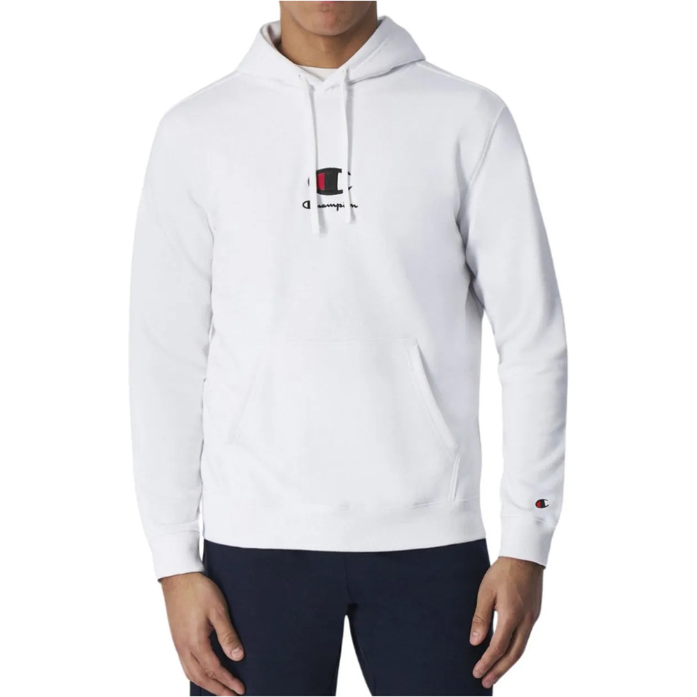 Champion sudadera hombre hoody new logo vista frontal