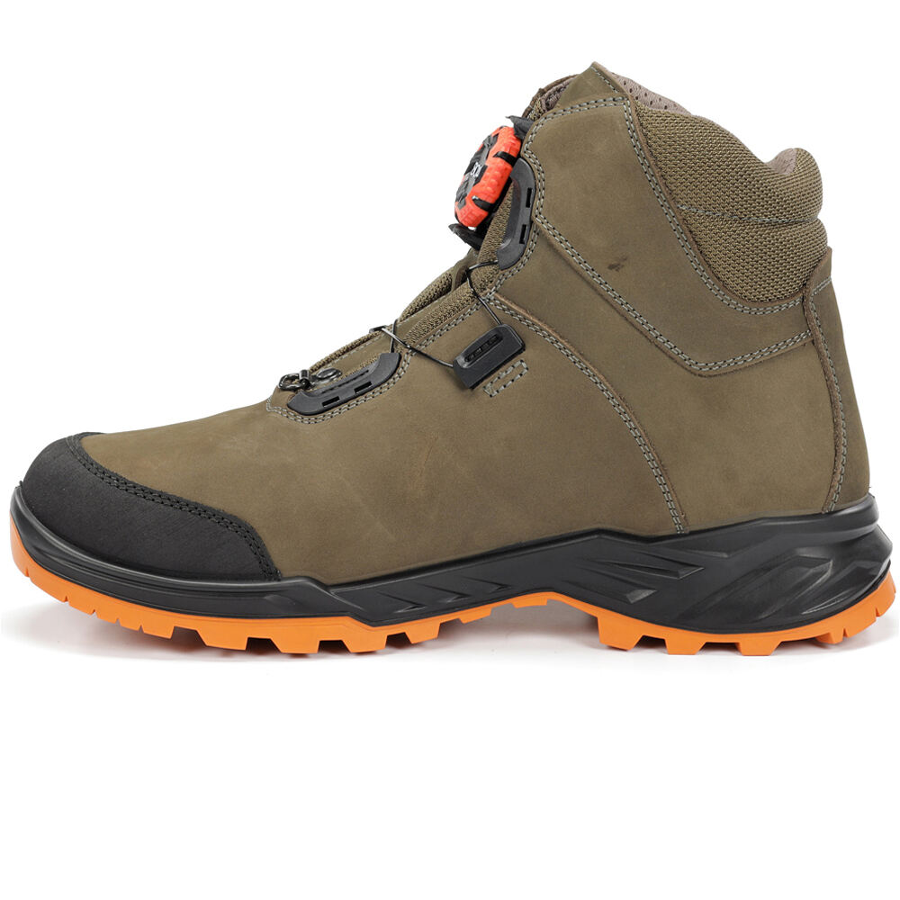 Chiruca bota montaña cuero hombre ALANO FORCE Boa Hi Vis 08 GORE-TEX vista trasera