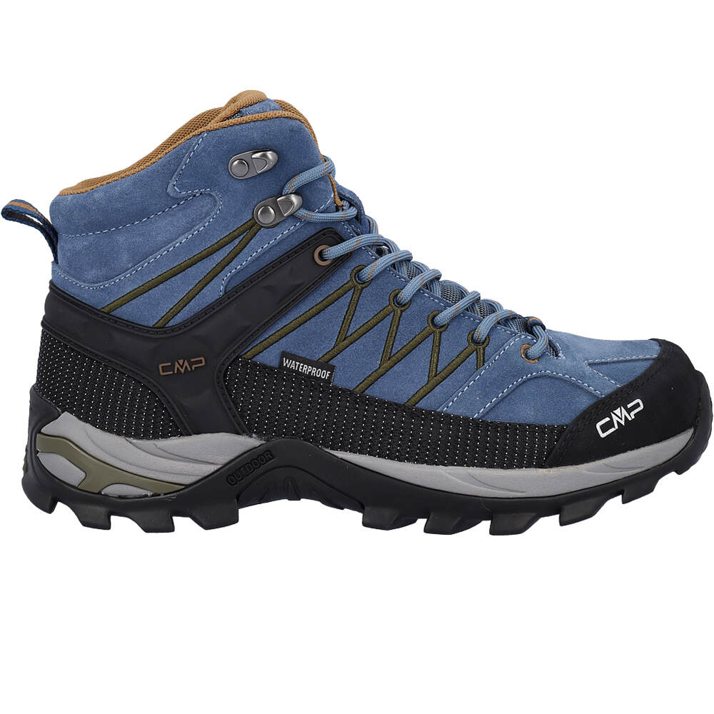 Cmp bota trekking hombre RIGEL MID TREKKING SHOES WP lateral exterior