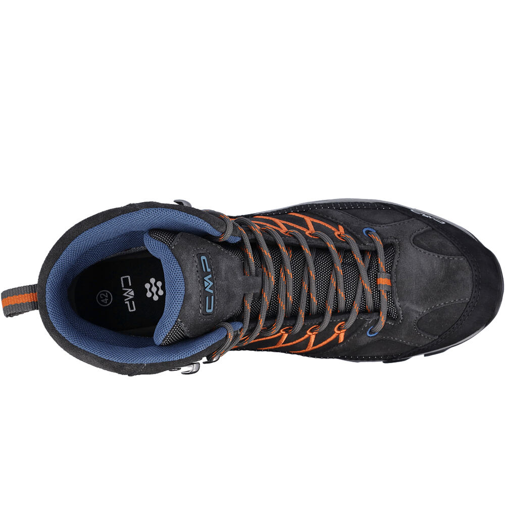 Cmp bota trekking hombre RIGEL MID TREKKING SHOES WP vista trasera