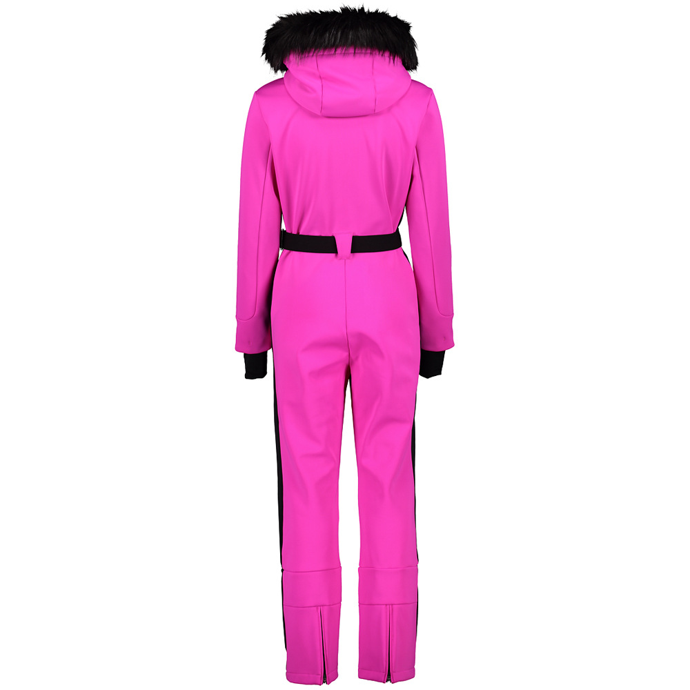 Cmp buzo esquí mujer WOMAN SUIT ZIP HOOD vista trasera