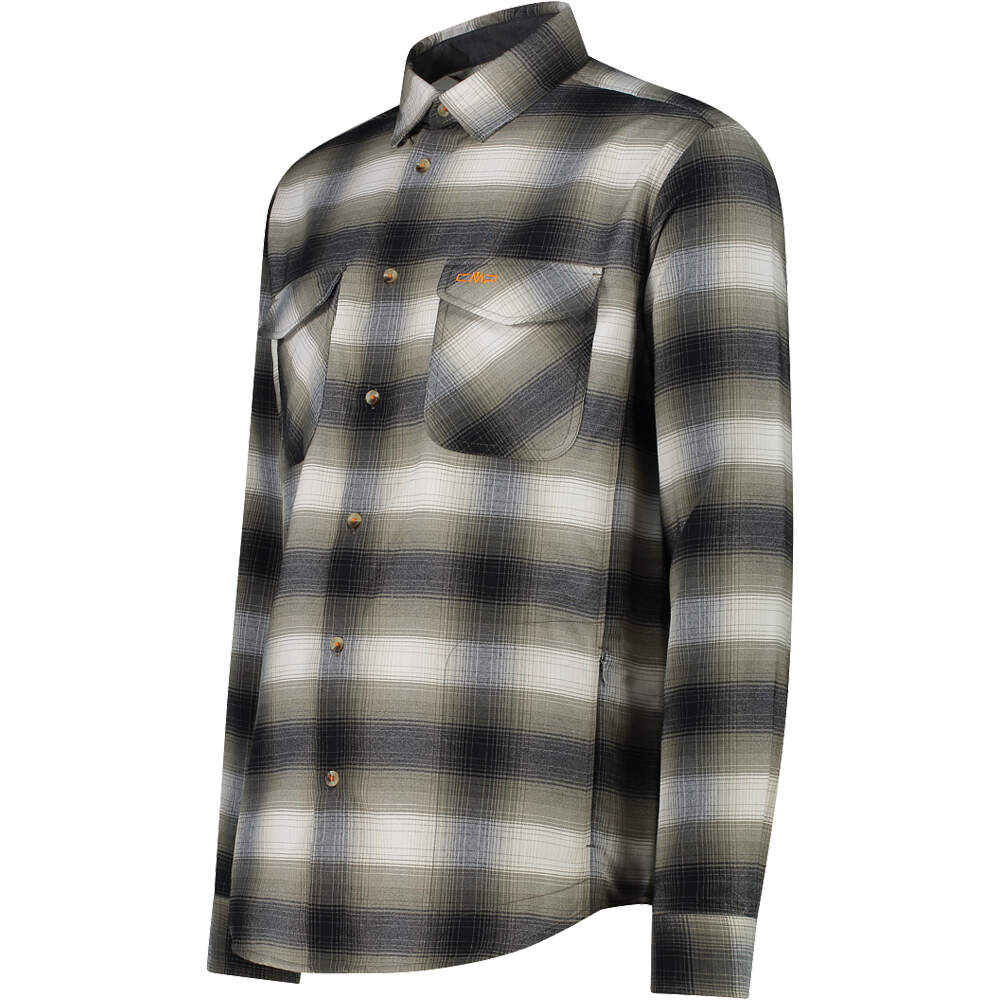 Cmp camisa montaña manga larga hombre MAN SHIRT vista detalle