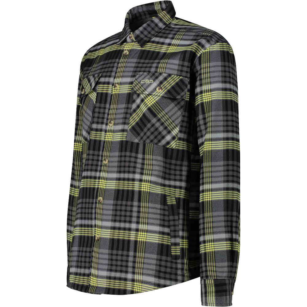 Cmp camisa montaña manga larga hombre MAN SHIRT vista detalle