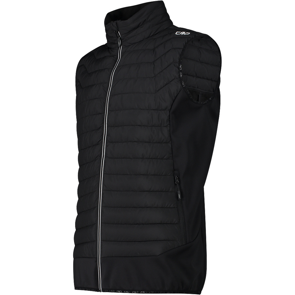 Cmp chaleco outdoor hombre MAN VEST HYBRID vista detalle