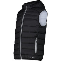 Cmp chaleco outdoor hombre MAN VEST SNAPS HOOD vista detalle