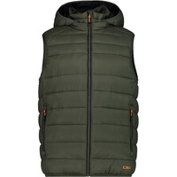 Cmp chaleco outdoor hombre MAN VEST SNAPS HOOD vista frontal