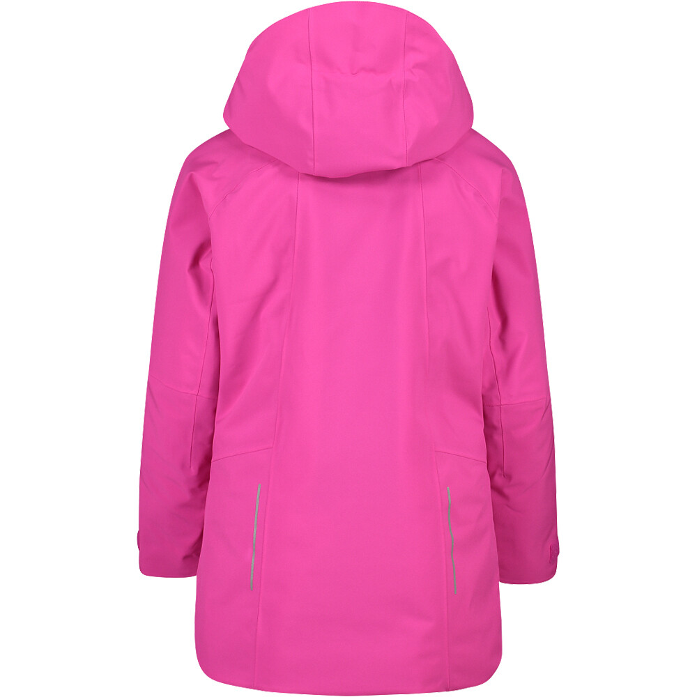 Cmp chaqueta esquí infantil KID G JACKET FIX HOOD vista trasera