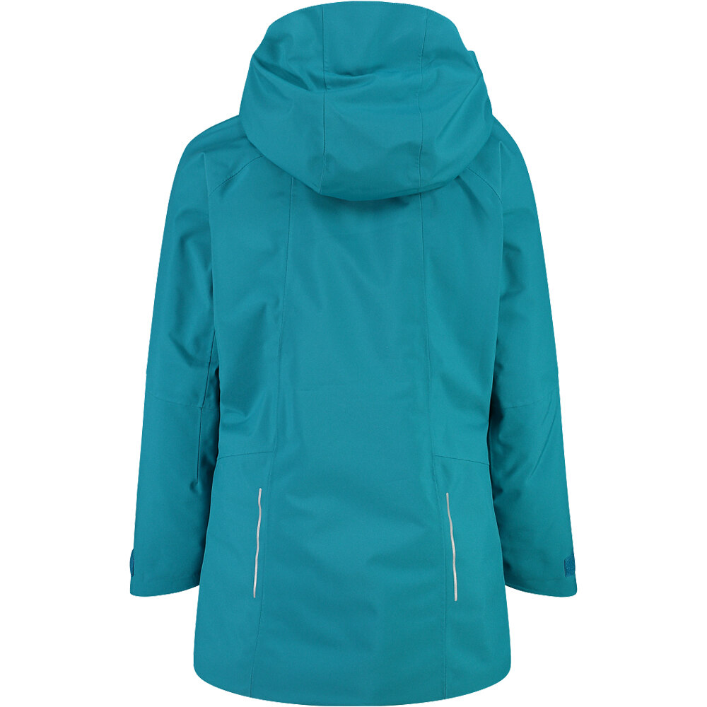 Cmp chaqueta esquí infantil KID G JACKET FIX HOOD vista trasera