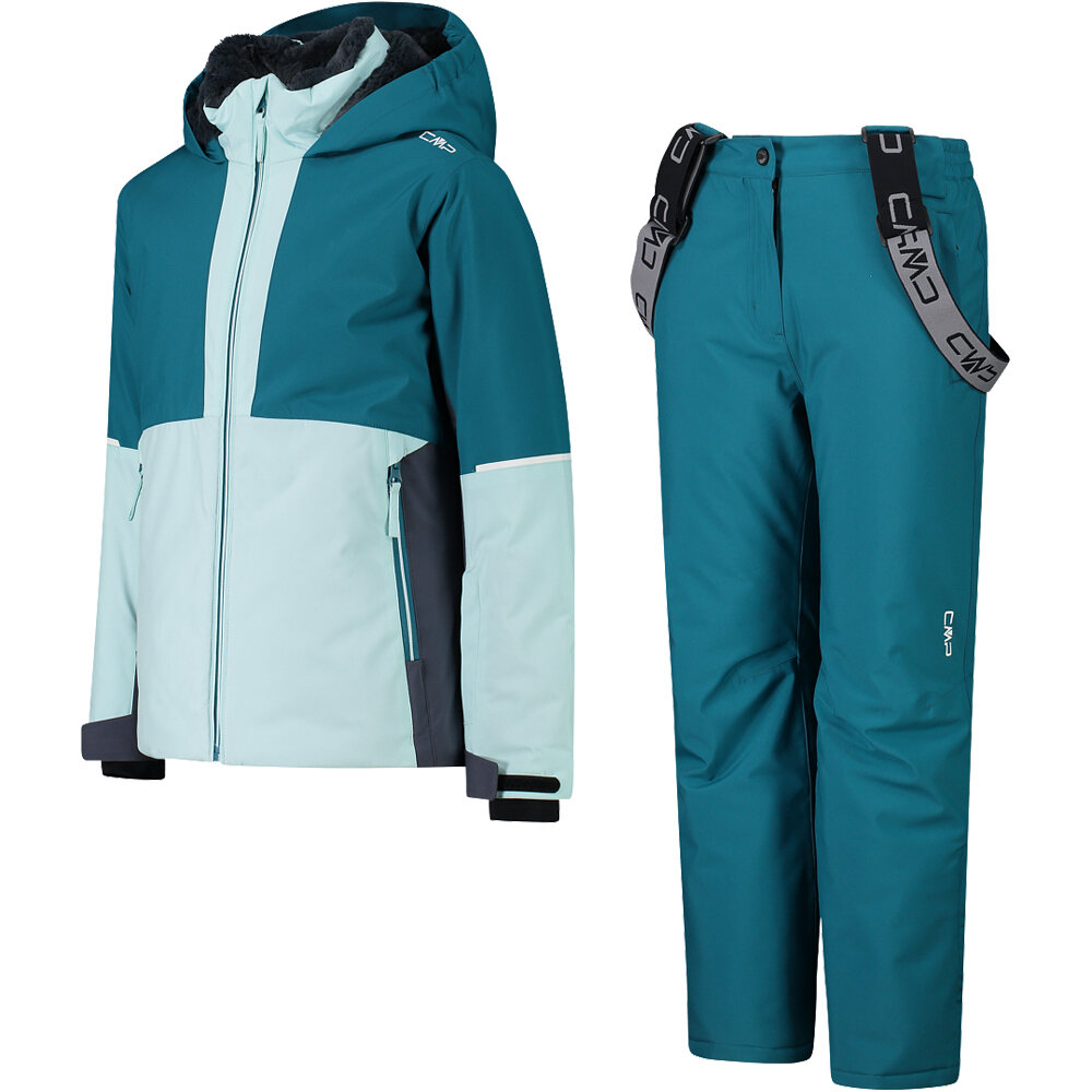 Cmp chaqueta esquí infantil KID G SET JACKET AND PANT vista detalle