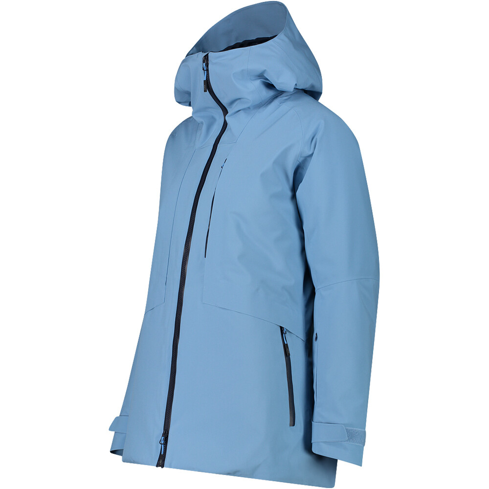 Cmp chaqueta esquí mujer WOMAN JACKET FIX HOOD vista detalle