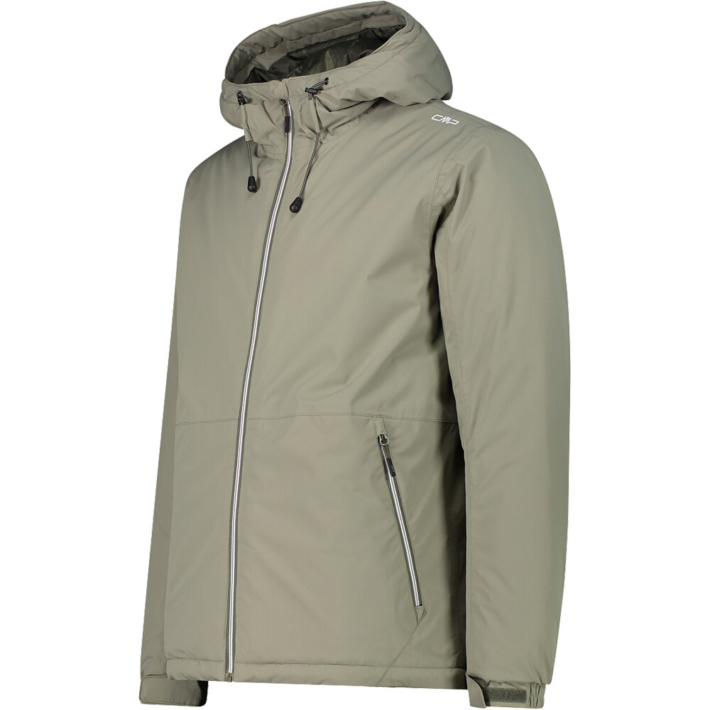 Cmp chaqueta impermeable insulada hombre MAN JACKET FIX HOOD vista detalle