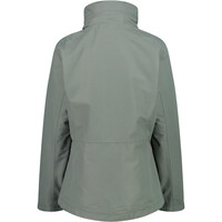 Cmp chaqueta impermeable insulada mujer WOMAN JACKET ZIP HOOD DETACHBLE INN.JACKET vista trasera