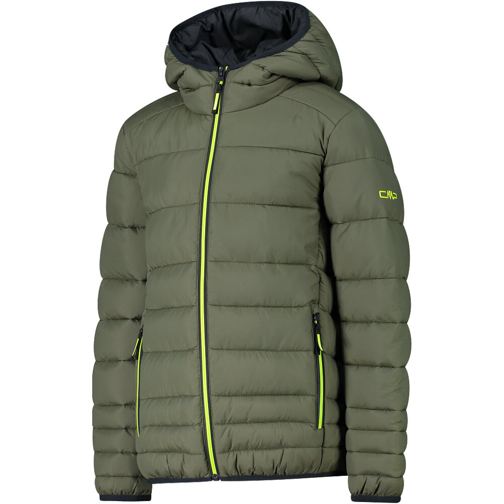 Cmp chaqueta outdoor niño KID JACKET FIX HOOD vista detalle