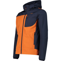 Cmp chaqueta softshell hombre MAN JACKET ZIP HOOD vista detalle