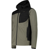 Cmp chaqueta softshell hombre MAN JACKET ZIP HOOD vista detalle