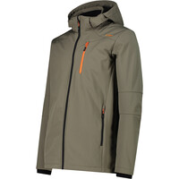 Cmp chaqueta softshell hombre MAN JACKET ZIP HOOD vista detalle