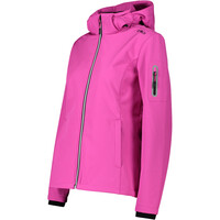 Cmp chaqueta softshell mujer WOMAN JACKET ZIP HOOD vista detalle