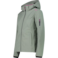 Cmp chaqueta softshell mujer WOMAN JACKET ZIP HOOD vista detalle