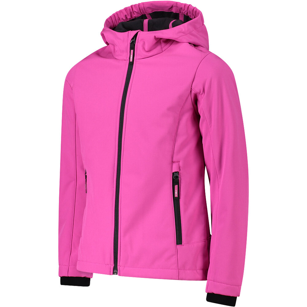 Cmp chaqueta softshell niño KID G JACKET FIX HOOD vista detalle