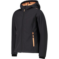 Cmp chaqueta softshell niño KID G JACKET FIX HOOD vista detalle