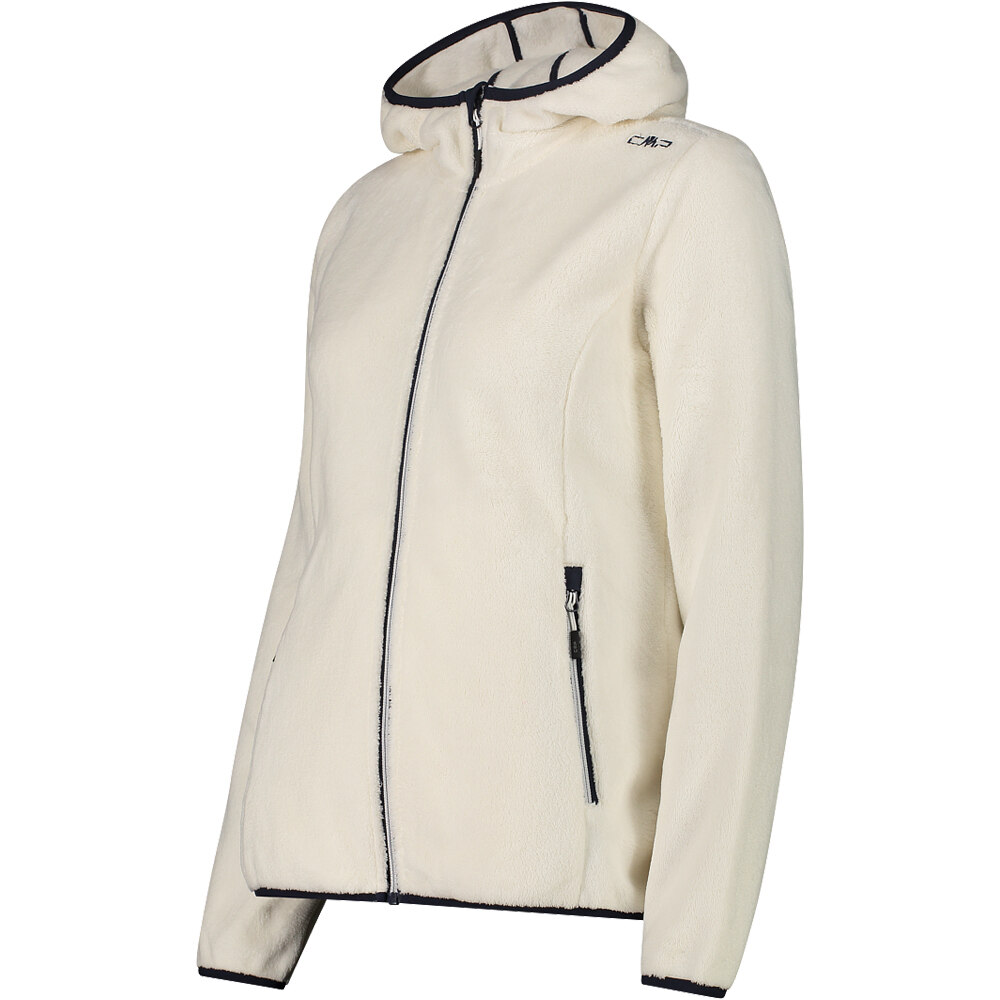 Cmp forro polar mujer WOMAN JACKET FIX HOOD vista detalle