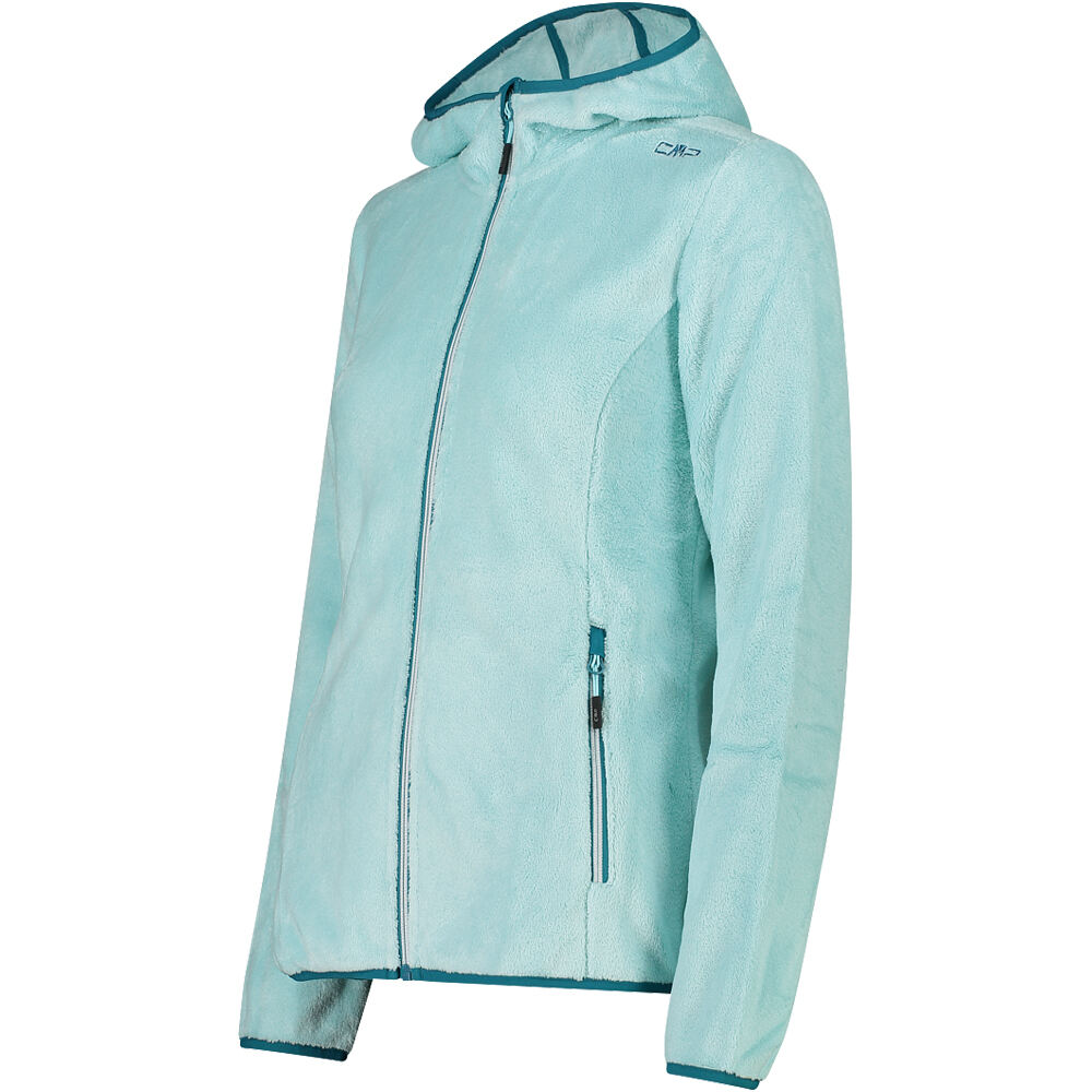 Cmp forro polar mujer WOMAN JACKET FIX HOOD vista detalle