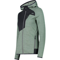 Cmp forro polar mujer WOMAN JACKET FIX HOOD vista detalle