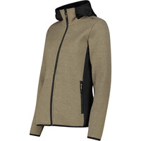 Cmp forro polar mujer WOMAN JACKET FIX HOOD vista detalle