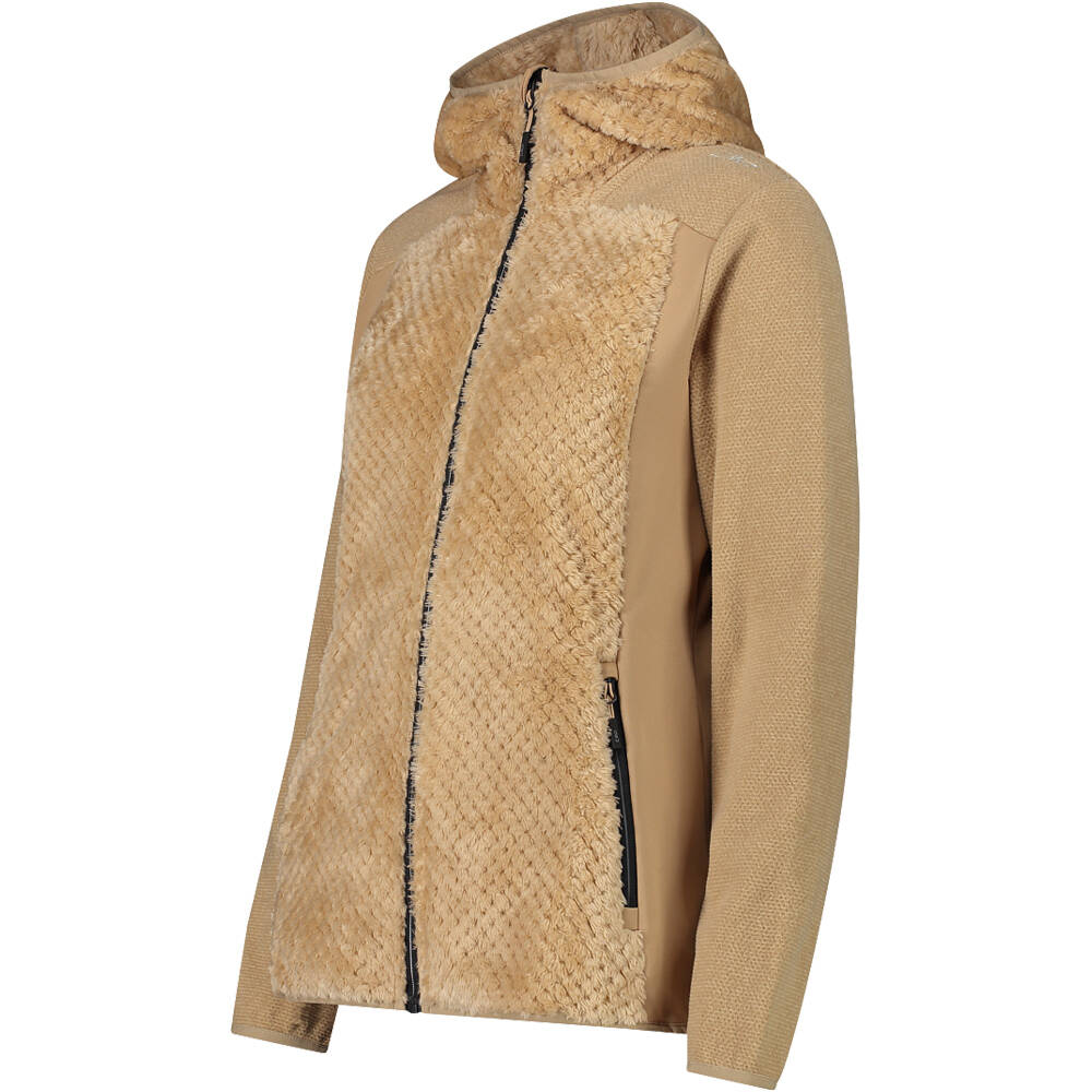 Cmp forro polar mujer WOMAN JACKET FIX HOOD vista detalle