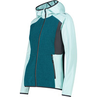 Cmp forro polar mujer WOMAN JACKET FIX HOOD vista detalle