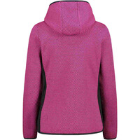 Cmp forro polar mujer WOMAN JACKET FIX HOOD vista trasera