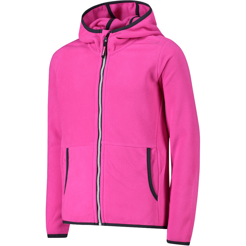 Cmp forro polar niño KID G JACKET FIX HOOD vista detalle