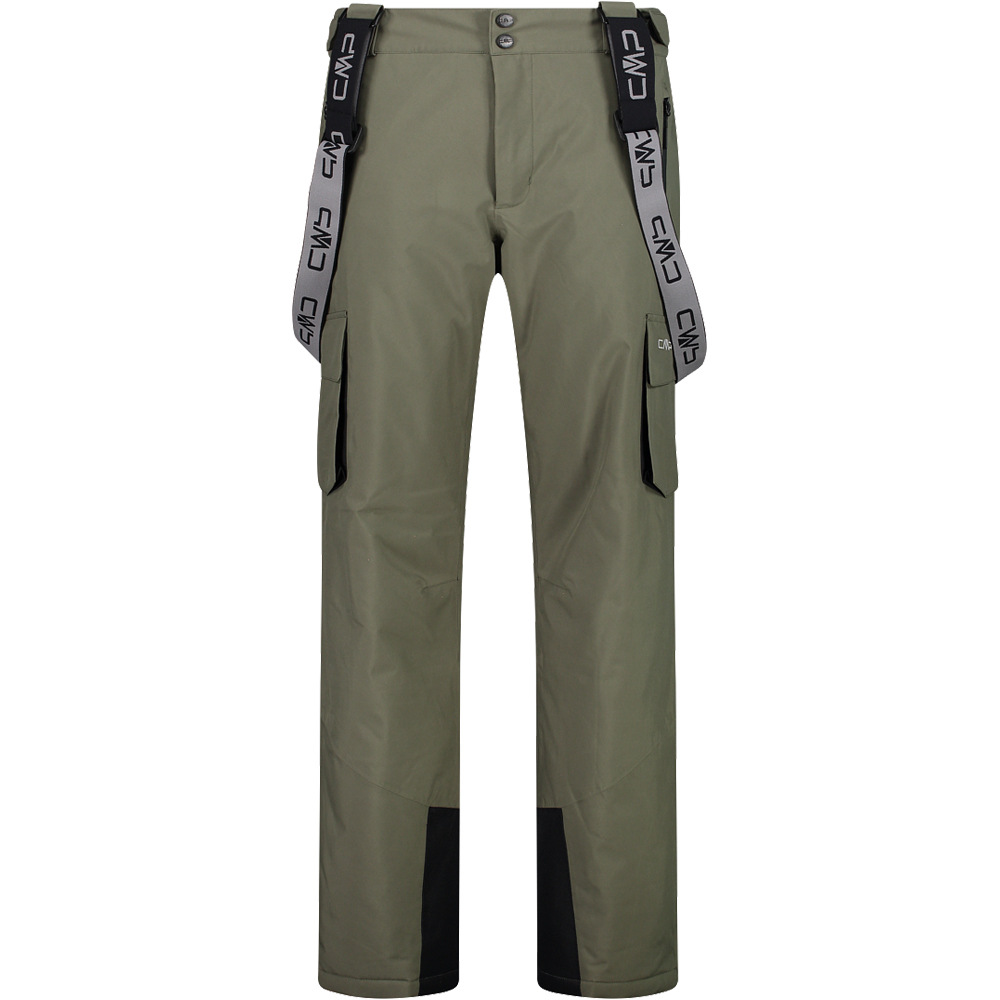 Cmp pantalones esquí hombre MAN SALOPETTE CARGO vista frontal